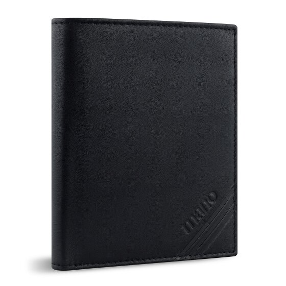 mano Don Antonio Porte-monnaie Protection RFID Cuir 10 cm