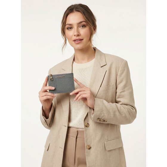 Lazarotti Bologna Leather Porte-clés en cuir 11,5 cm avec poche Air Tag