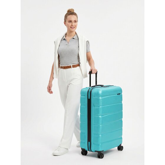 Franky Munich 4.0 4 roues Valise cabine L 76 cm avec soufflet d'extension