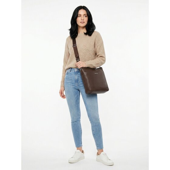 Mandarina Duck Mellow Leather Sac à bandoulière Cuir véritable 30 cm