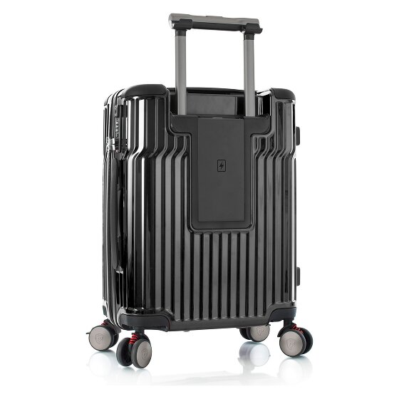 Heys Tekno 4 roulettes Trolley de cabine S 53 cm Compartiment pour ordinateur portable
