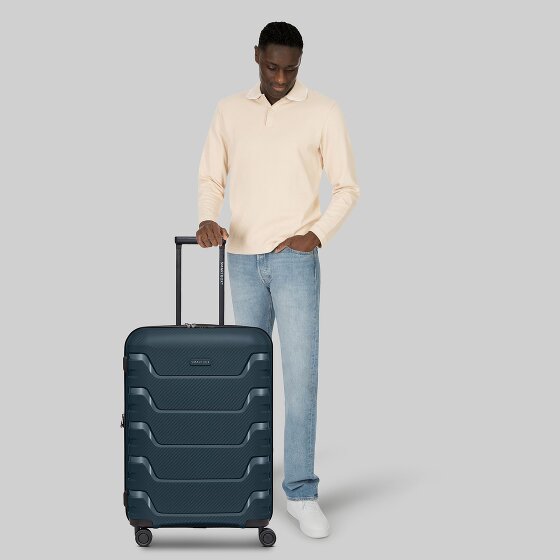 Smartbox Edition 01 4 roulettes Trolley 66 cm avec soufflet d'extension