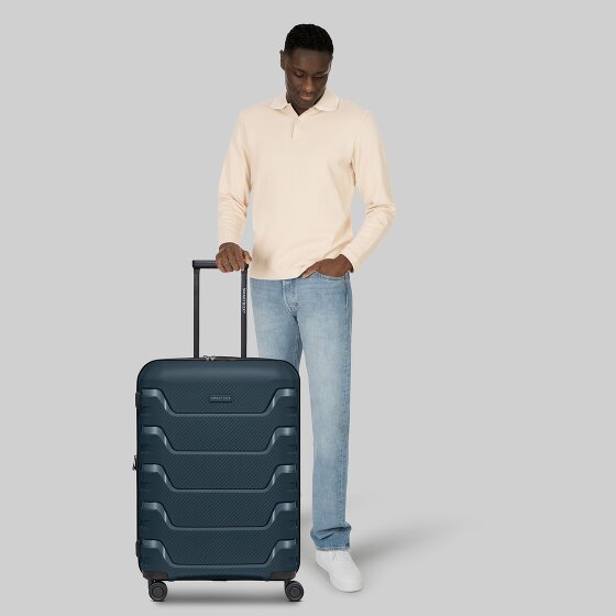 Smartbox Edition 01 4 roulettes Trolley 66 cm avec soufflet d'extension