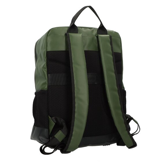 Greenburry Upcycled Tarpaulin Daypack 39.5 cm Compartiment pour ordinateur portable