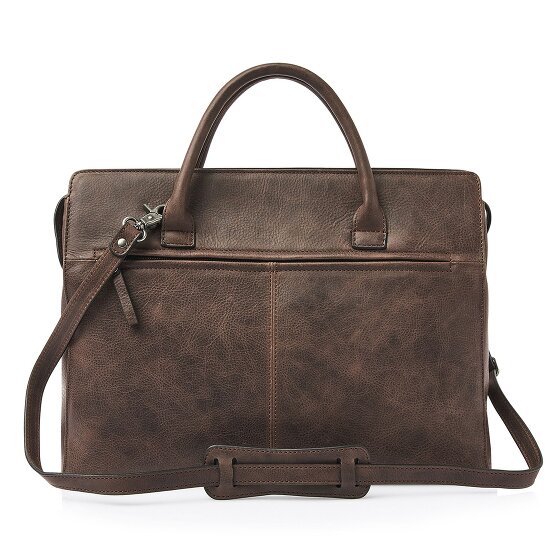Castelijn & Beerens Carisma Sac de shopper Protection RFID Cuir véritable 41 cm Compartiment ordinateur