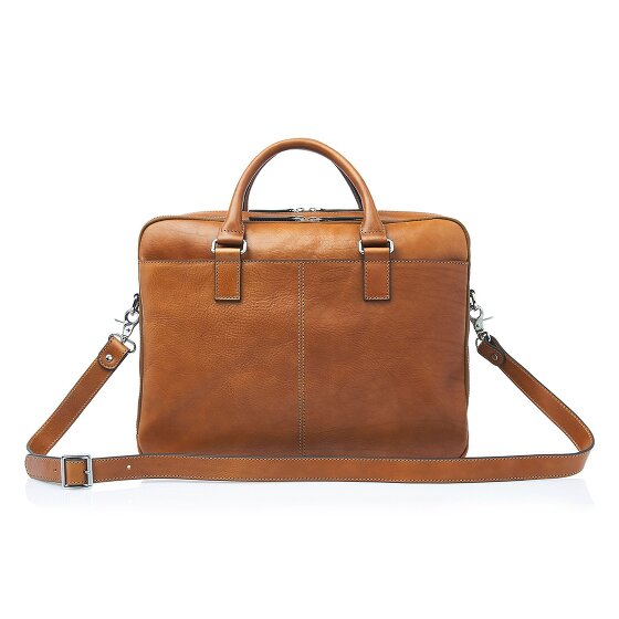 Castelijn & Beerens Rick Attaché-case Protection RFID Cuir véritable 40 cm Compartiment ordinateur
