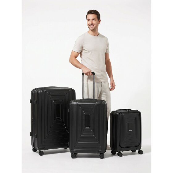 Redolz Essentials 14 4 roues Set de valises 3 pièces avec soufflet d'extension