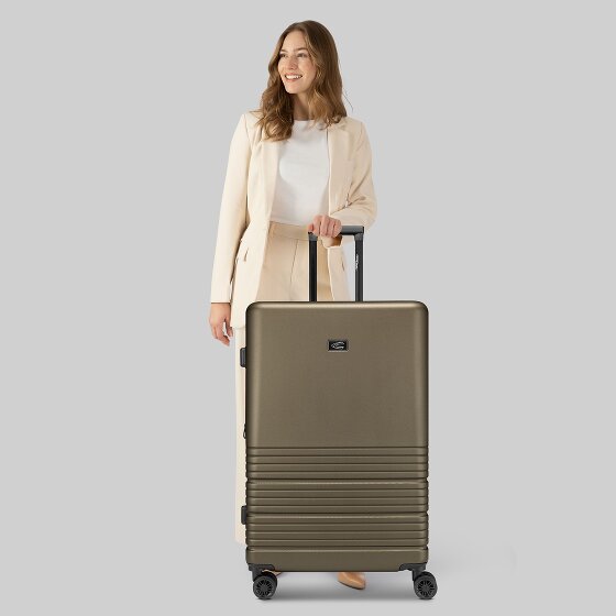 camel active Hanoi 4 roulettes Trolley L 78 cm avec soufflet d'extension