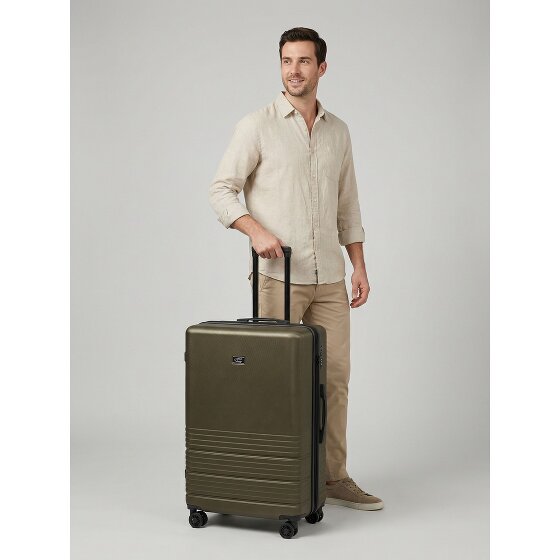 camel active Hanoi 4 roulettes Trolley L 78 cm avec soufflet d'extension