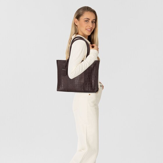 Burkely Cool Colbie Sac de shopper Cuir véritable 35 cm Compartiment ordinateur