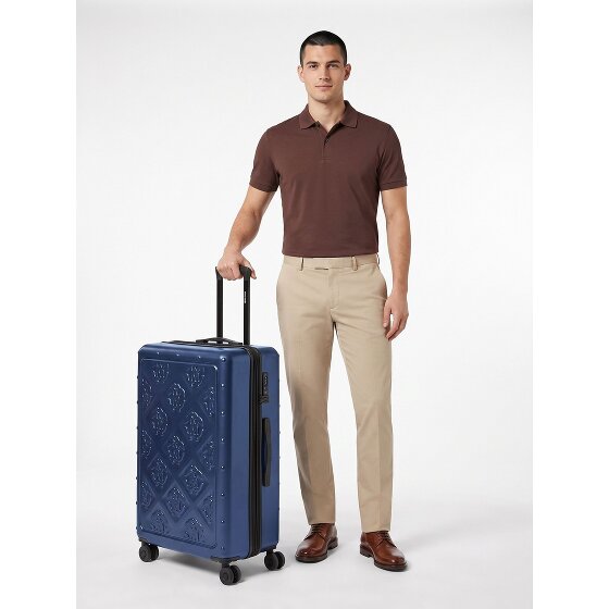 Roberto Cavalli Florence 4 roues Valise cabine 74 cm avec soufflet d'extension