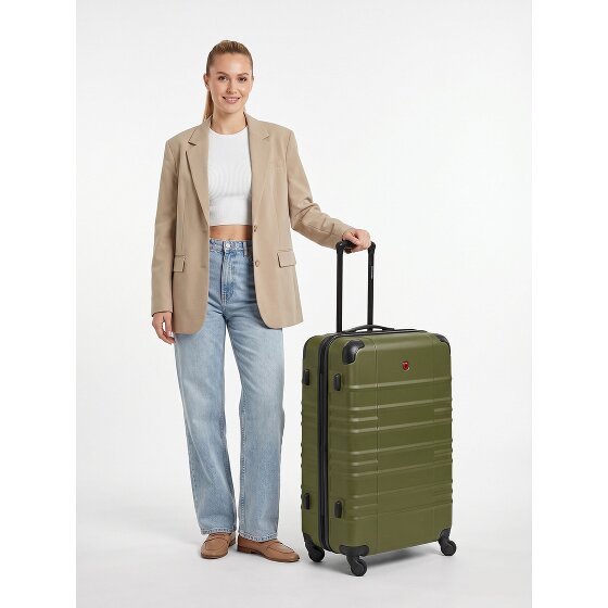 Wenger Amplar Evo 4 roues Valise cabine L 75 cm avec soufflet d'extension