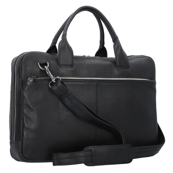 Plevier Vintage Larry Porte-documents Cuir 40 cm Compartiment pour ordinateur portable