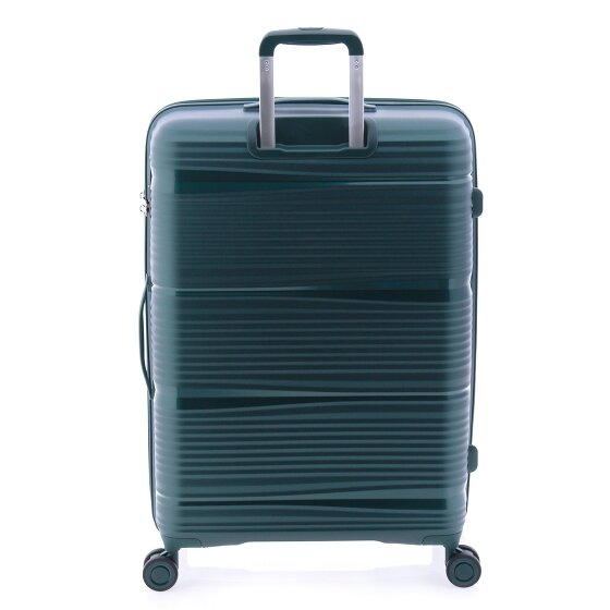 Gladiator 0800 4 roues Valise cabine 76 cm '"avec soufflet d''extension"'