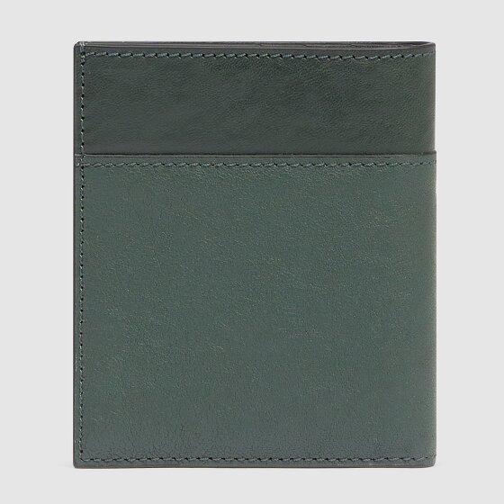 Piquadro Black Square Étui pour cartes de crédit Protection RFID Cuir 9 cm