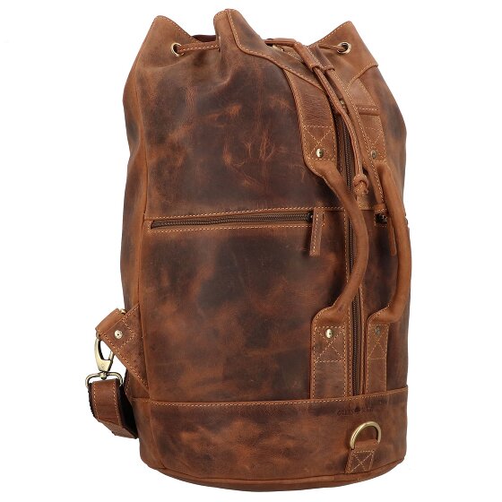 Greenburry Sac à dos Vintage en cuir 48 cm
