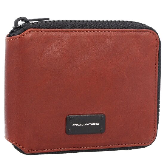 Piquadro Harper Porte-monnaie en cuir 14 cm