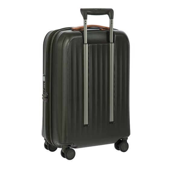 Bric's Taormina 4 roulettes Trolley S 57 cm avec soufflet d'extension