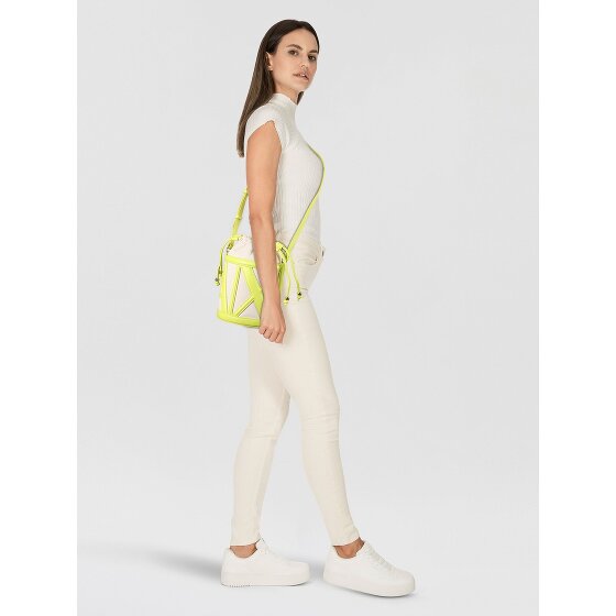 Armani Exchange Marisol Mini sac à bandoulière Cuir véritable 17 cm
