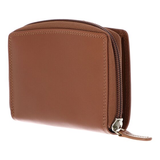 Golden Head Polo Porte-monnaie Protection RFID Cuir véritable 12 cm