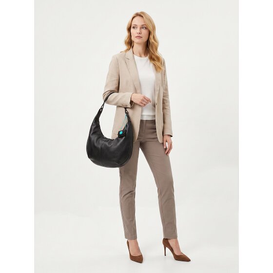 Gabs G13 Sac à bandoulière Cuir véritable 41 cm avec soufflet d'extension