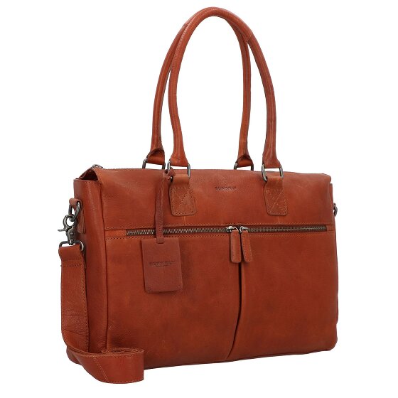 Burkely Antique Avery Sac à bandoulière en cuir 37 cm pour ordinateur portable