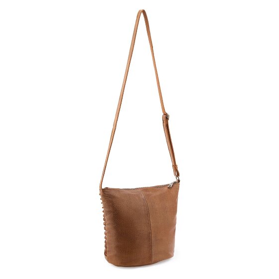 FredsBruder Riffelinchen Sac à bandoulière Cuir véritable 23 cm