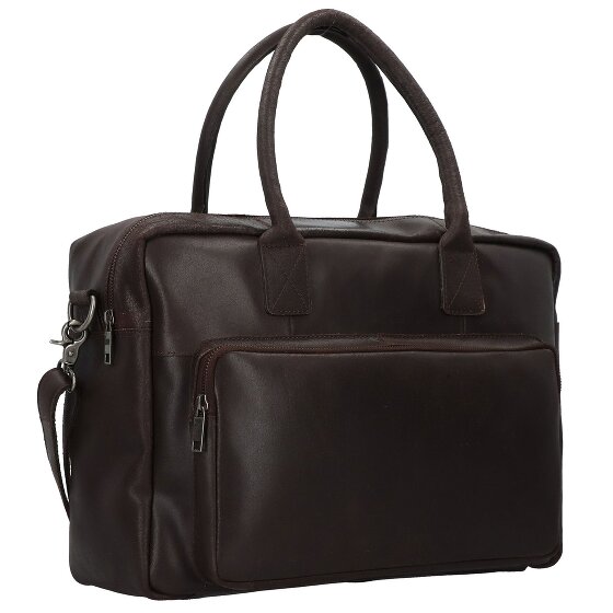 Burkely Vintage Mitch Porte-documents en cuir 39 cm Compartiment pour ordinateur portable