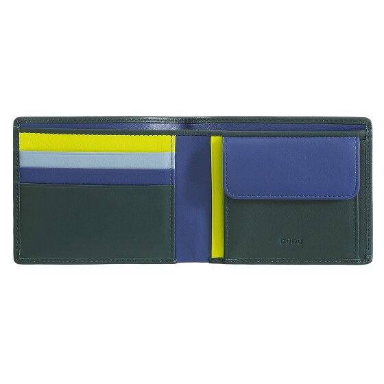 DuDu Azzorre Porte-monnaie Protection RFID Cuir véritable 11 cm