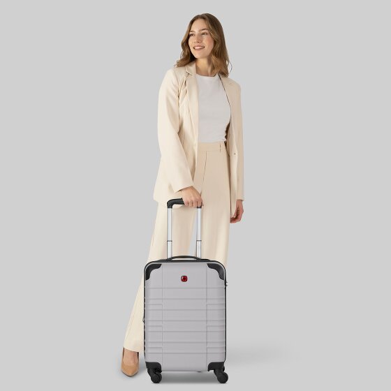 Wenger Amplar Evo 4 roulettes Trolley de cabine S 53 cm avec soufflet d'extension