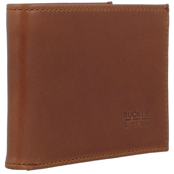 Buckle & Seam Porte-monnaie Bill en cuir 11,5 cm