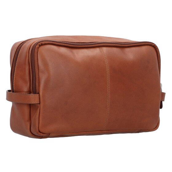 Esquire Dallas Trousse de toilette Cuir 27 cm