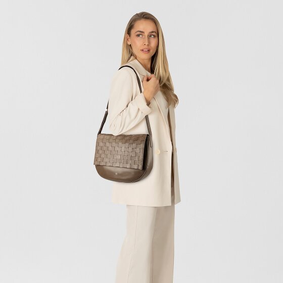 DuDu Sac à bandoulière Cuir véritable 34 cm