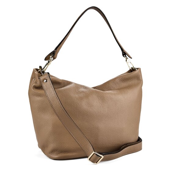 abro Ebony Sac à bandoulière Cuir véritable 39 cm