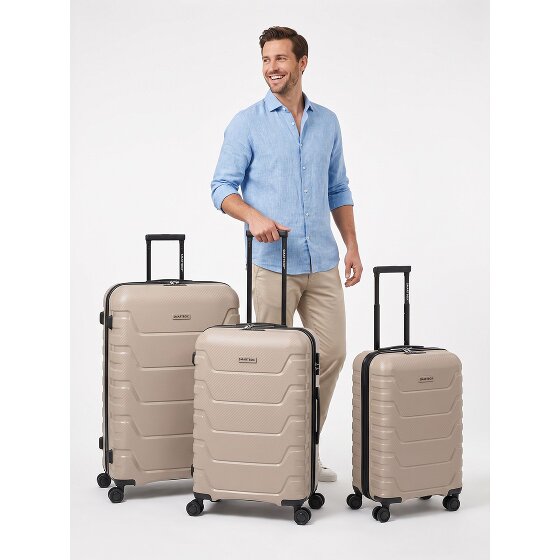 Smartbox Edition 01 4 roues Set de valises 3 pièces '"avec soufflet d''extension"'