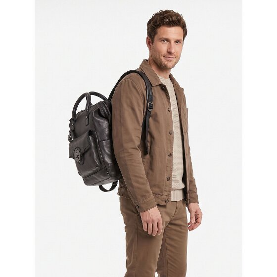 Harbour 2nd Anchor Love Daypack Cuir véritable 34 cm