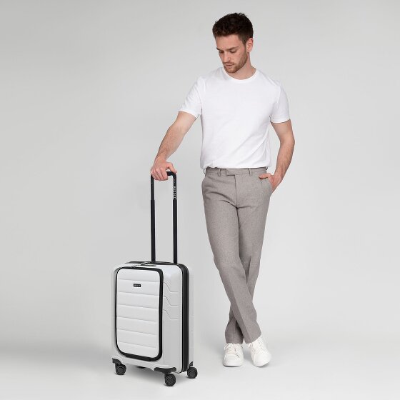 Redolz Essentials 17 trolley cabine 4 roulettes 55 cm poche souple pour ordinateur portable