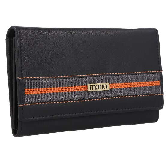 mano Don Leonardo Porte-monnaie RFID cuir 16 cm
