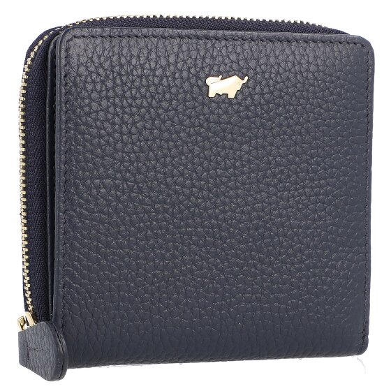 Braun Büffel Asti Porte-monnaie Protection RFID Cuir véritable 10 cm