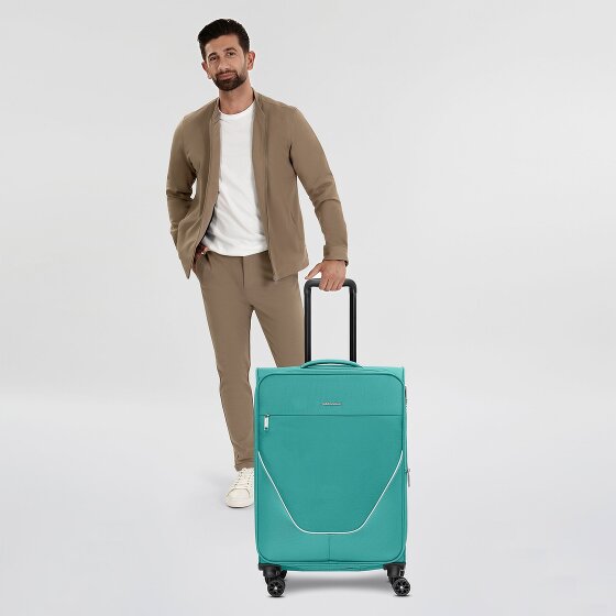 Stratic taska 4 roues trolley M 65 cm avec soufflet d'extension