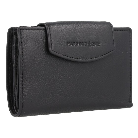 Harbour 2nd Just Pure Elin Porte-monnaie Protection RFID Cuir véritable 14.5 cm