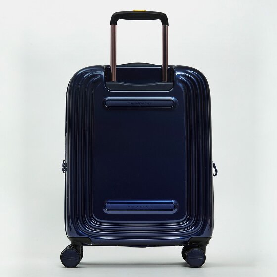 Mandarina Duck Logoduck + Metal 4 roulettes Trolley S 55 cm avec soufflet d'extension