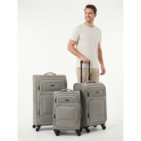 Smartbox Edition 04 4 roues Set de valises 3 pièces avec soufflet d'extension
