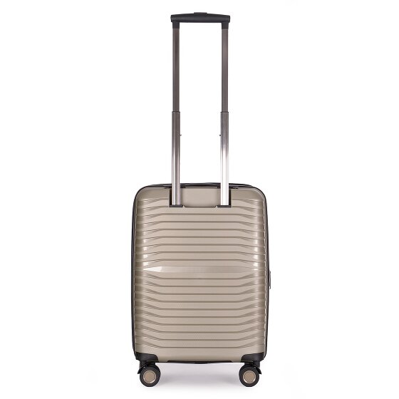 Stratic Bright+ 4 roulettes Trolley de cabine S 55 cm avec soufflet d'extension