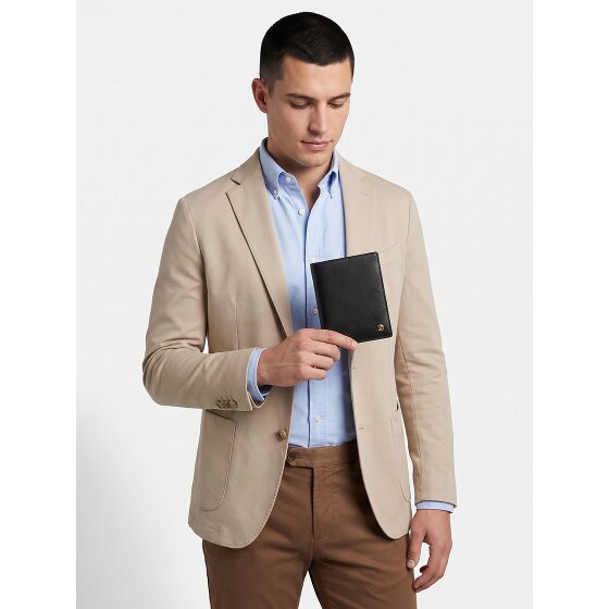 bugatti Roccia Porte-monnaie Protection RFID Cuir véritable 12 cm