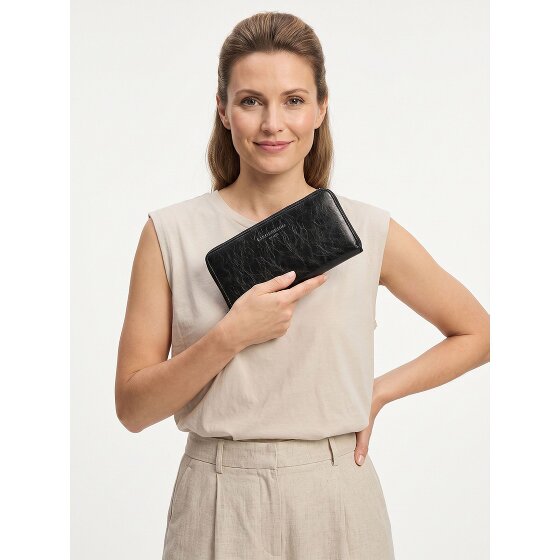 Liebeskind Ines Porte-monnaie Protection RFID Cuir véritable 18 cm