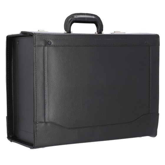 Alassio Valise de pilote en cuir, compartiment pour ordinateur portable 45 cm