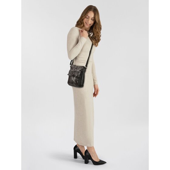Campomaggi Limone Sac à bandoulière Cuir véritable 25 cm