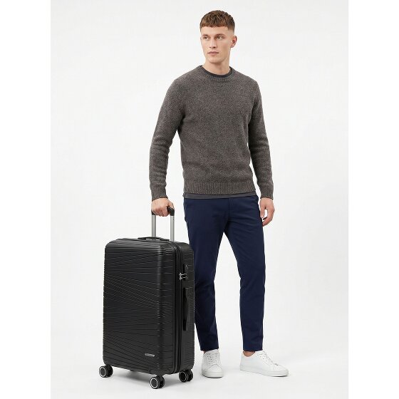 Franky Dallas 3.0 4 roues trolley M 65 cm avec soufflet d'extension