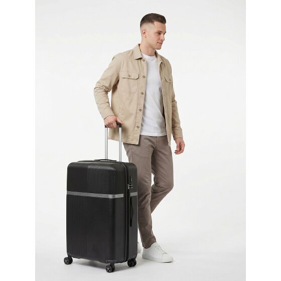 Roncato Airglam 2.0 4 roues Valise cabine 78 cm avec soufflet d'extension